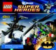 Instrucciones de Construcción - LEGO - 6863 - Batwing Battle Over Gotham City: Page 1