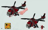 Instrucciones de Construcción - LEGO - 6866 - Wolverine's™ Chopper Showdown: Page 56