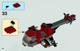 Instrucciones de Construcción - LEGO - 6866 - Wolverine's™ Chopper Showdown: Page 44