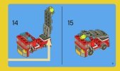 Instrucciones de Construcción - LEGO - 6911 - Mini Fire Rescue: Page 9