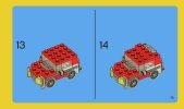 Instrucciones de Construcción - LEGO - 6911 - Mini Fire Rescue: Page 15