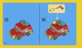 Instrucciones de Construcción - LEGO - 6911 - Mini Fire Rescue: Page 16