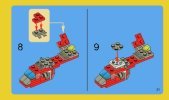 Instrucciones de Construcción - LEGO - 6911 - Mini Fire Rescue: Page 21