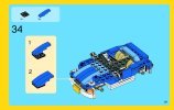 Instrucciones de Construcción - LEGO - 6913 - Blue Roadster: Page 39