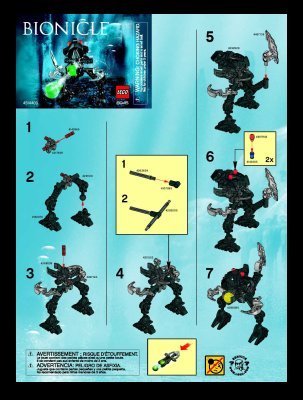 Instrucciones de Construcción - LEGO - 6945 - Bad Guy 07: Page 1