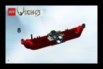 Instrucciones de Construcción - LEGO - 7016 - Viking Boat against the Wyvern Dragon: Page 8