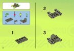 Instrucciones de Construcción - LEGO - 7050 - Alien Defender: Page 4