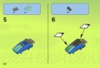 Instrucciones de Construcción - LEGO - 7050 - Alien Defender: Page 24