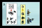 Instrucciones de Construcción - LEGO - 7092 - Skeletons' Prison Carriage: Page 4