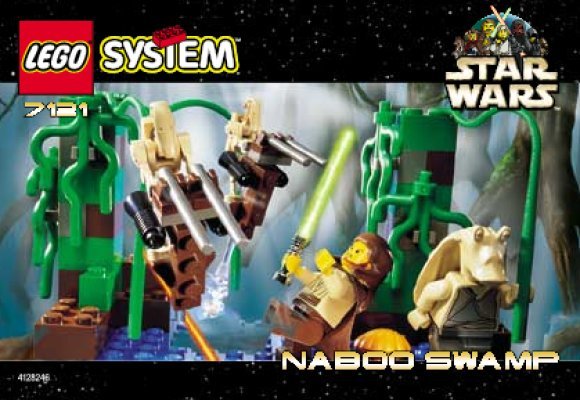 Instrucciones de Construcción - LEGO - 7121 - Naboo™ Swamp: Page 1