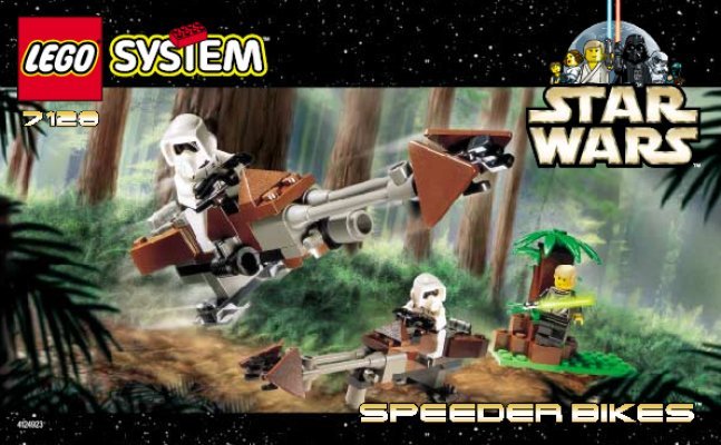 Instrucciones de Construcción - LEGO - 7128 - SW Speeder Bikes™: Page 1