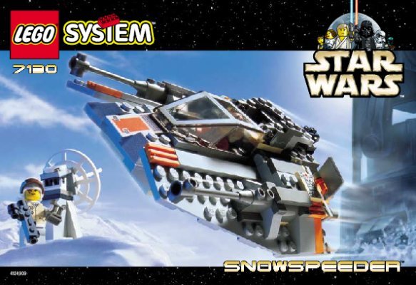 Instrucciones de Construcción - LEGO - 7130 - Snowspeeder™: Page 1