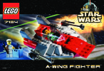 Instrucciones de Construcción - LEGO - 7134 - A-wing Fighter™: Page 1