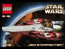 Instrucciones de Construcción - LEGO - 7143 - Jedi Starfighter™: Page 1