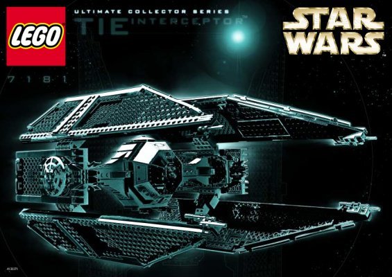 Instrucciones de Construcción - LEGO - 7181 - TIE Interceptor™: Page 1