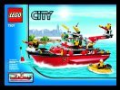 Instrucciones de Construcción - LEGO - 7207 - Fire Boat: Page 1