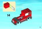 Instrucciones de Construcción - LEGO - 7208 - Fire Station: Page 15