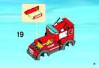 Instrucciones de Construcción - LEGO - 7208 - Fire Station: Page 21