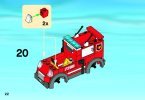 Instrucciones de Construcción - LEGO - 7208 - Fire Station: Page 22