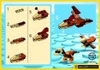 Instrucciones de Construcción - LEGO - 7209 - Flying Dino: Page 2