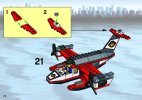 Instrucciones de Construcción - LEGO - 7214 - Plane (In Flight): Page 22