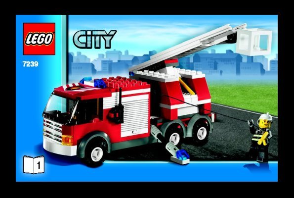 Instrucciones de Construcción - LEGO - 7239 - Fire Truck: Page 1