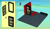 Instrucciones de Construcción - LEGO - 7240 - Fire Station: Page 4