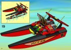 Instrucciones de Construcción - LEGO - 7244 - Speedboat: Page 20