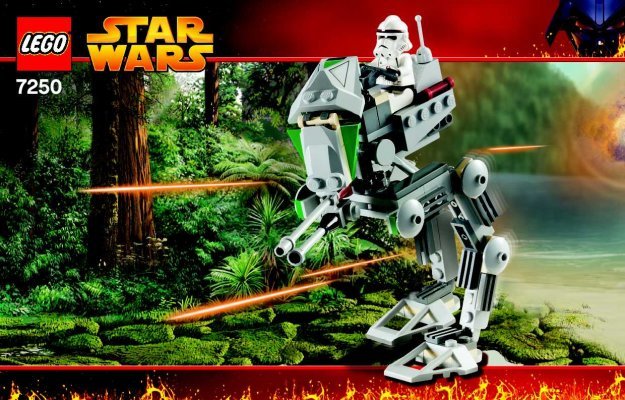 Instrucciones de Construcción - LEGO - 7250 - Clone Scout Walker™: Page 1