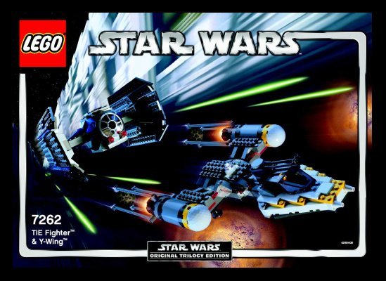 Instrucciones de Construcción - LEGO - 7262 - TIE TM Fighter and Y-Wing TM: Page 1