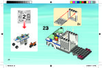 Instrucciones de Construcción - LEGO - 7286 - Prisoner Transport: Page 28