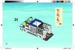 Instrucciones de Construcción - LEGO - 7286 - Prisoner Transport: Page 36