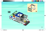 Instrucciones de Construcción - LEGO - 7286 - Prisoner Transport: Page 35