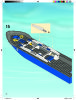 Instrucciones de Construcción - LEGO - 7287 - Police Boat: Page 20