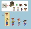 Instrucciones de Construcción - LEGO - 7594 - Woody's Roundup!: Page 3