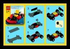 Instrucciones de Construcción - LEGO - 7601 - Go-Kart: Page 1