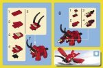 Instrucciones de Construcción - LEGO - 7604 - Triceratops: Page 2