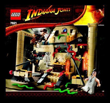 Instrucciones de Construcción - LEGO - 7621 - Indiana Jones™ and the Lost Tomb: Page 1