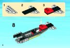 Instrucciones de Construcción - LEGO - 7643 - Air Show Plane: Page 6