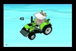 Instrucciones de Construcción - LEGO - 7684 - Pig Farm & Tractor: Page 46