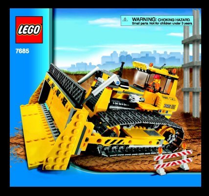 Instrucciones de Construcción - LEGO - 7685 - Dozer: Page 1