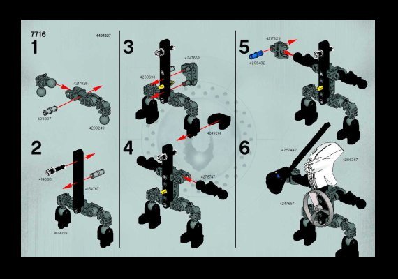 Instrucciones de Construcción - LEGO - 7716 - QUICK Good Guy White: Page 1