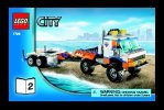 Instrucciones de Construcción - LEGO - 7726 - Coast Guard Truck with Speed Boat: Page 1