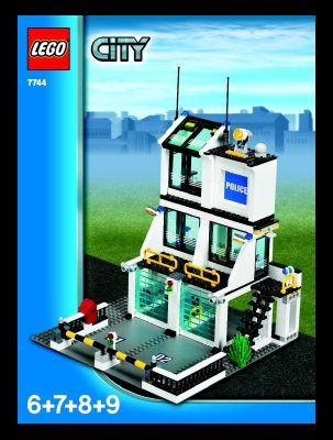 Instrucciones de Construcción - LEGO - 7744 - Police Headquarters: Page 1