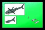 Instrucciones de Construcción - LEGO - 7773 - Tiger Shark Attack: Page 7