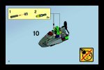 Instrucciones de Construcción - LEGO - 7780 - The Batboat™: Hunt for Killer Croc™: Page 10