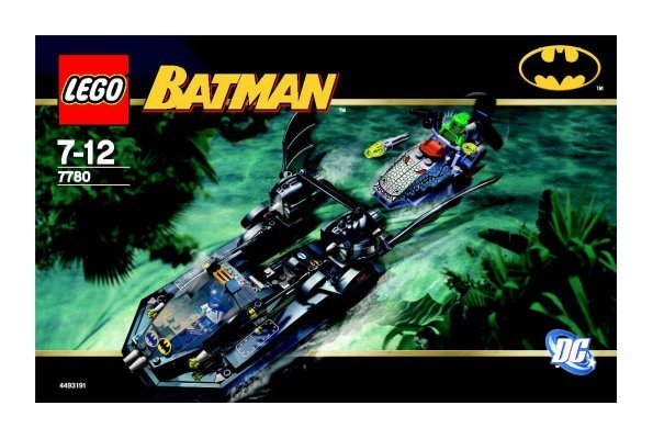 7780 - The Batboat™: Hunt for Killer Croc™