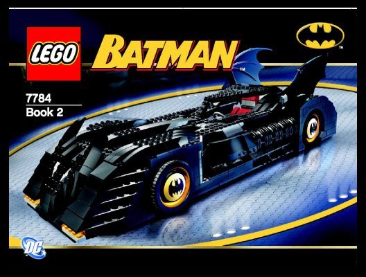 Instrucciones de Construcción - LEGO - 7784 - The Batmobile™: Ultimate Collectors' Edi: Page 1