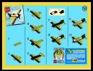 Instrucciones de Construcción - LEGO - 7808 - Yellow airplane: Page 2