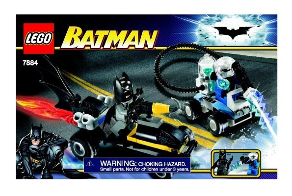 7884 - Batman's Buggy: The Escape of Mr. Freeze